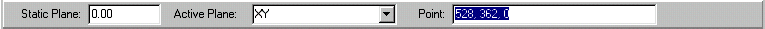 Create part, first point dialog