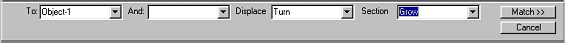 Match dialog