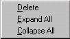 Poperty editor popup menu