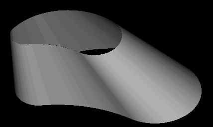 3D Asymmetric Tapered Oval